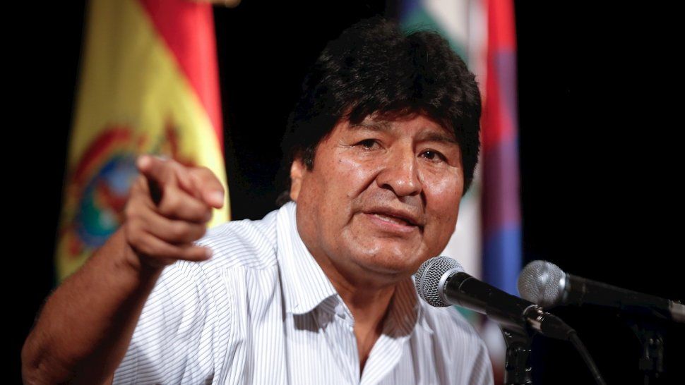 conversatorio de daniel filmus y carolina moises con evo morales
