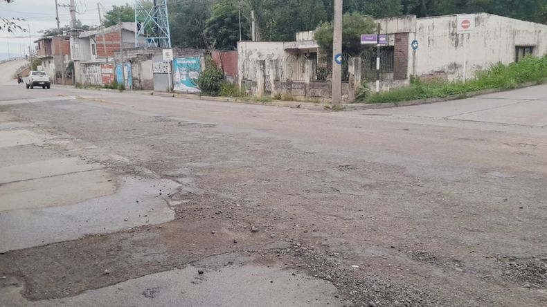 Obras en la Avenida Bolivia, en la Ruta Provincial 4