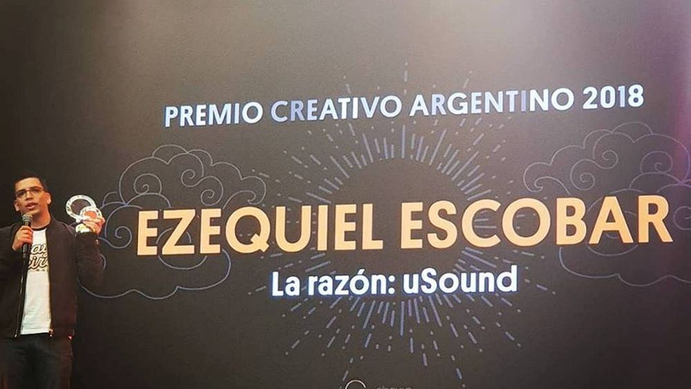 uSound recibió el premio Creativo Argentino 2018 en Buenos Aires