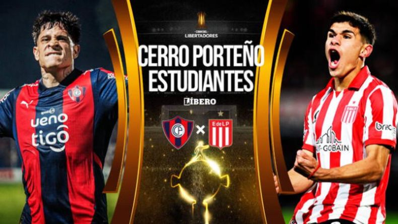 Cerro Porteño vs. Estudiantes, por la Copa Libertadores: horario, dónde ver en vivo y formaciones. &nbsp;