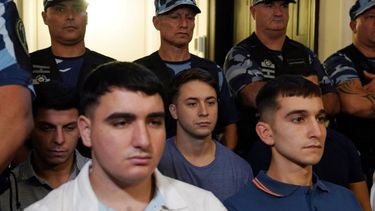 Acusados en el caso del crimen de Fernando Báez Sosa.