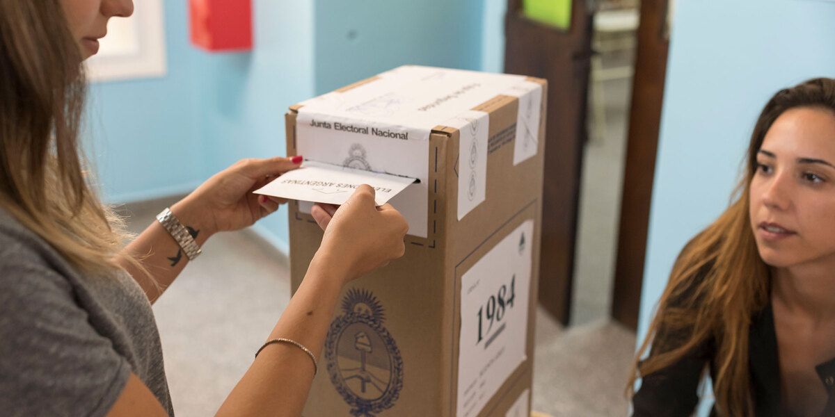 Voto. Tribunal Electoral
