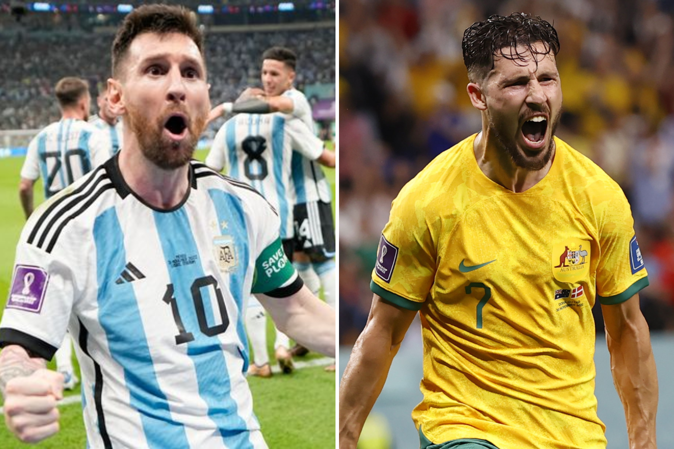 Argentina enfrenta a Australia por los octavos del Mundial Qatar 2022