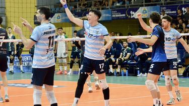 Rodrigo Soria, bicampeón con Ciudad Voley.