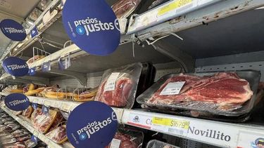 Precios Justos: siete cortes de carnes subieron un 5%