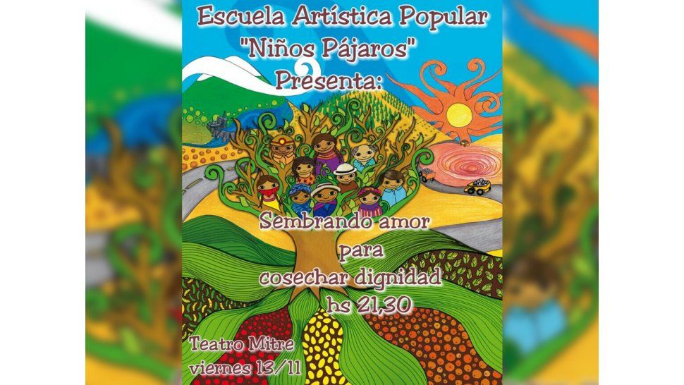 Flyer de los "Niños Pájaros"