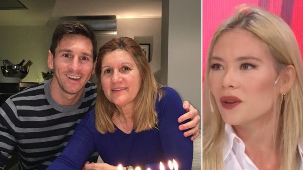 La mamá de Lionel Messi se cruzó al aire con una ex del futbolista. ¡Mirá el video!