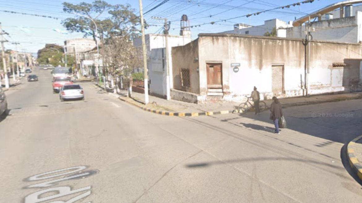 Esquina en donde se produjo el accidente en ciudad Perico&nbsp; - Ilustrativa&nbsp;