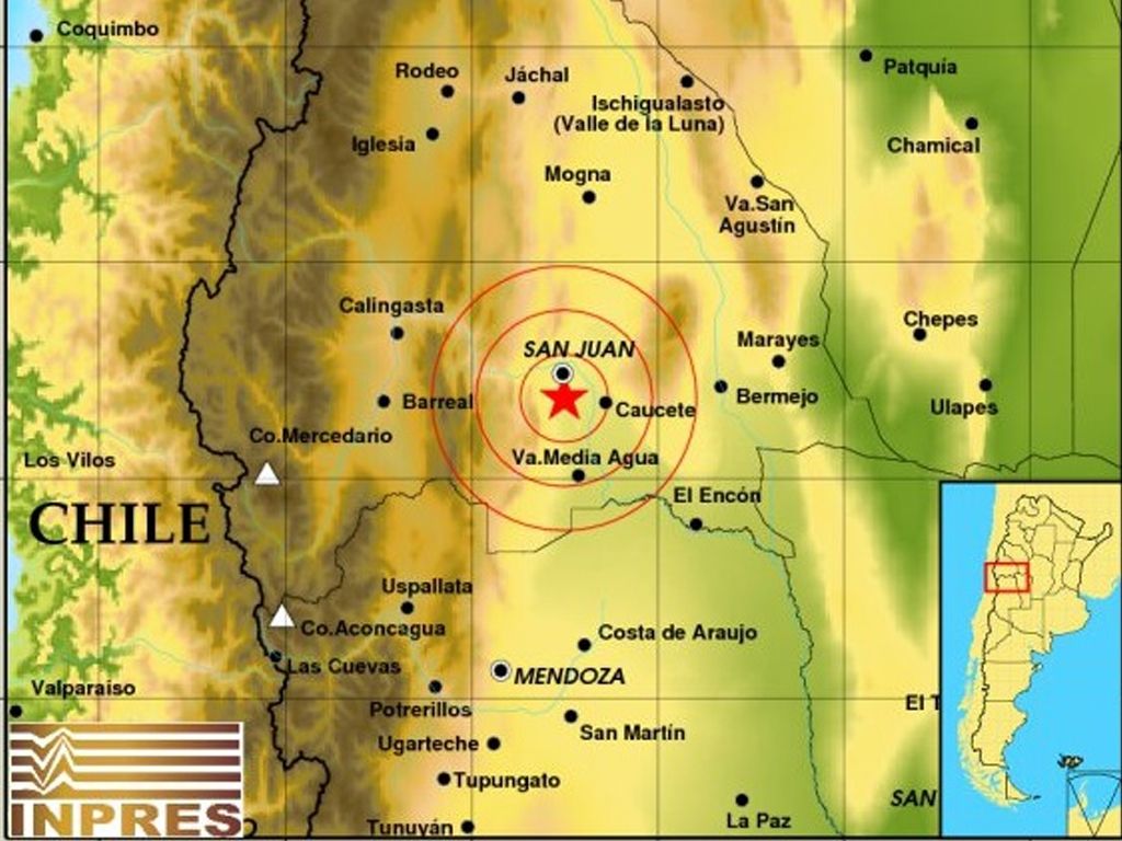 Sismo en San Juan