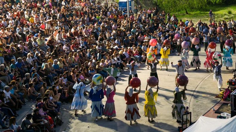 Ballet Juventud Prolongada cerró el año con un show en Las Lavanderas