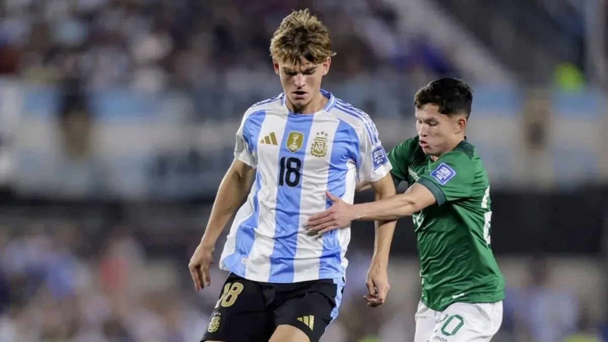 Por qué Nico Paz eligió vestir la camiseta albiceleste.