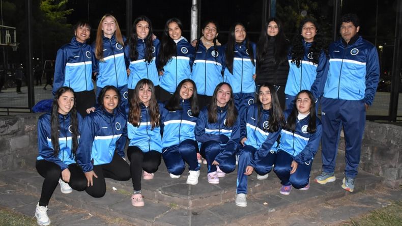 Los seleccionados jujeños en el Nacional Sub 14 de vóley de Bariloche
