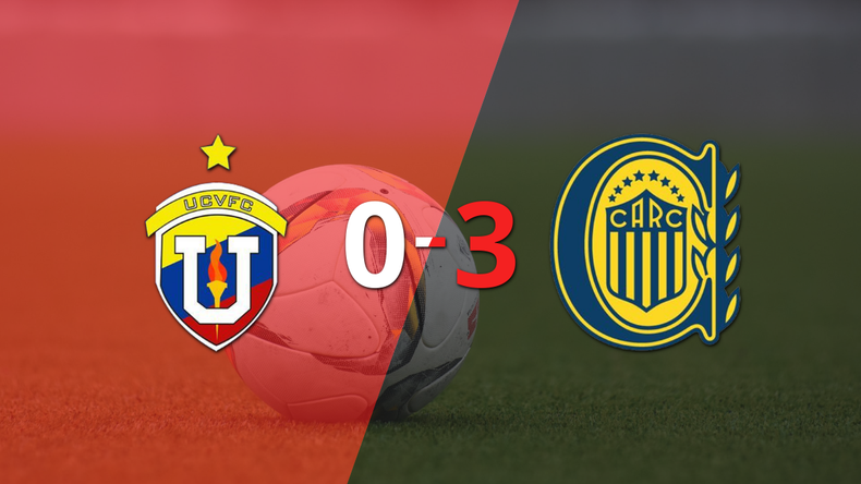 Rosario Central se da un festín y devora a UCV por 3 a 0