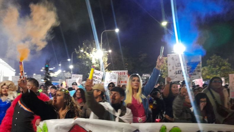 Se realizó la marcha del orgullo LGTB+ en San Salvador de Jujuy Se realizó la marcha del orgullo LGTB+ en San Salvador de Jujuy