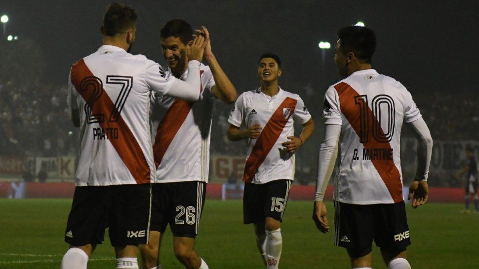 River goleó a Dálmine por 3 a 1