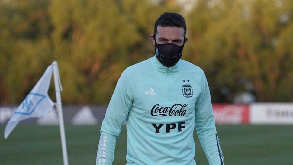 La Selección Argentina se entrenó en Ezeiza