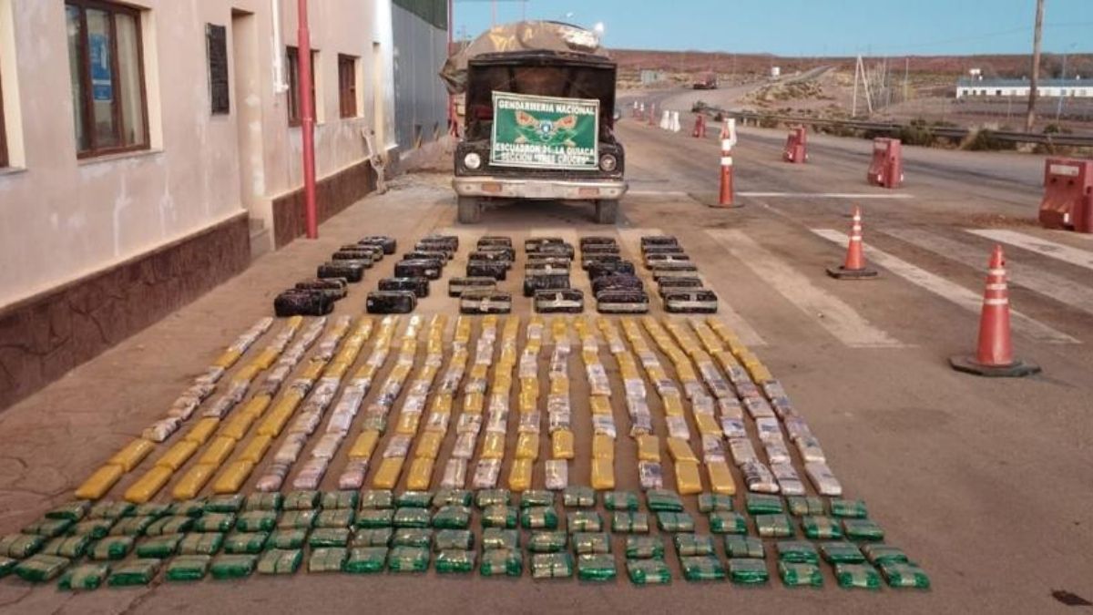 La Quiaca: llevaba 300kgs de hojas de coca, los detuvieron&nbsp;
