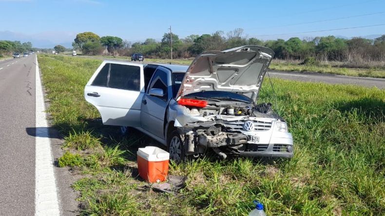 Choque en Ruta 66.