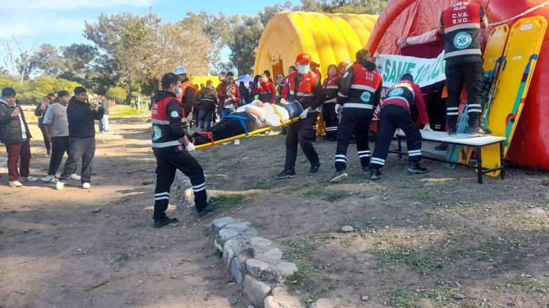 Ejerciciode emergencia en el Aeropuerto de Jujuy&nbsp;