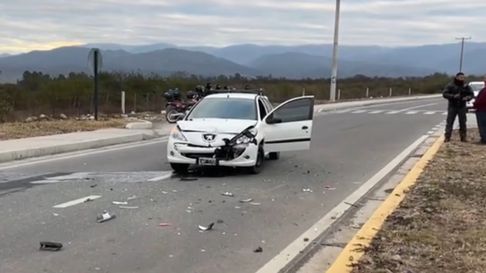 Todo Jujuy | La colisión ocurrió aproximadamente a las 7:55 de la mañana.