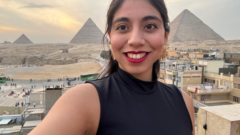 la salteña que vivirá el Argentina-Egipto