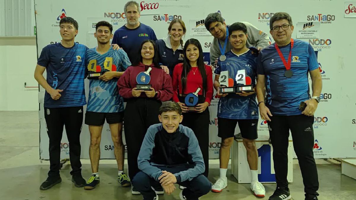 Jujuy consiguió 15 medallas en el Regional de tenis de mesa