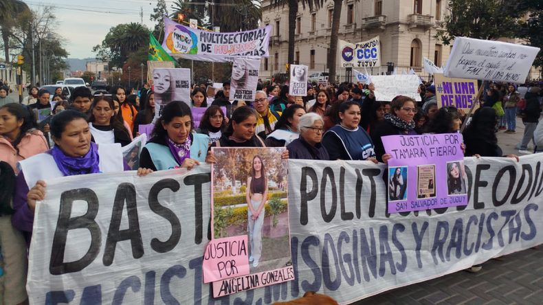 Se realizó en Jujuy la marcha Ni Una Menos