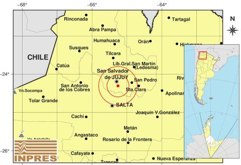 Dónde fue el epicentro del sismo en Jujuy y por qué se sintió tan fuerte