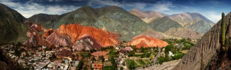 Panorámica de Purmamarca
