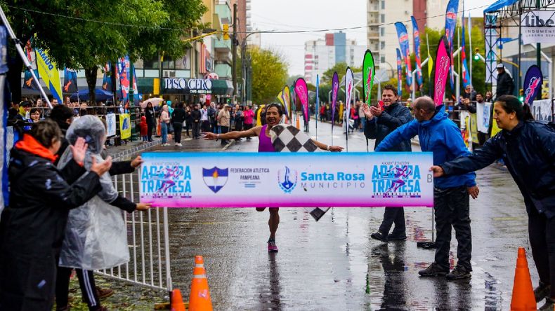 Miguel Maza en el Maratón Internacional de la Ciudad de Buenos Aires