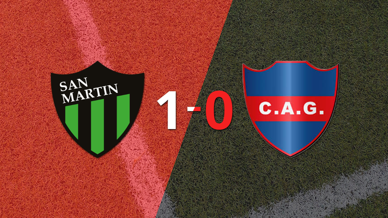 San Martín (SJ) le ganó 1-0 a Güemes (SE)