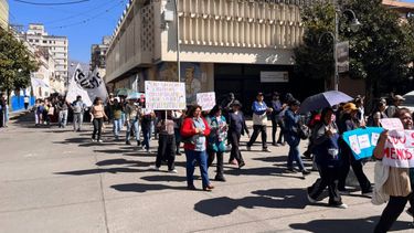 Realizaron la marcha provincial docente en San Salvador de Jujuy