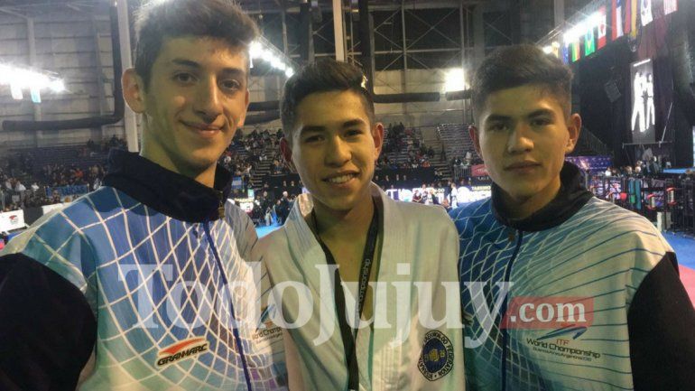 Facundo Yanicelli, Franco Pérez y Pablo Pérez