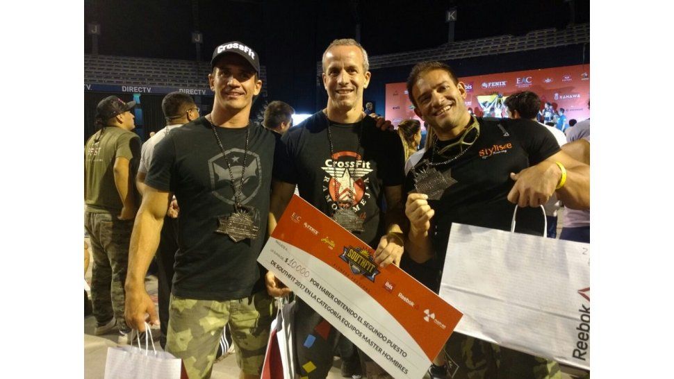 Crossfit: Gansslen puso a Jujuy en el podio del Southfit 2017