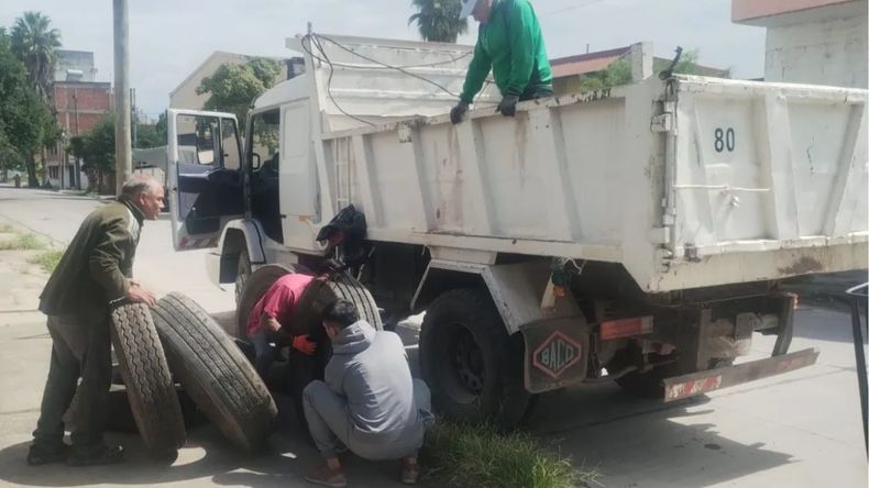 Operativo contra el dengue en Alto Comedero