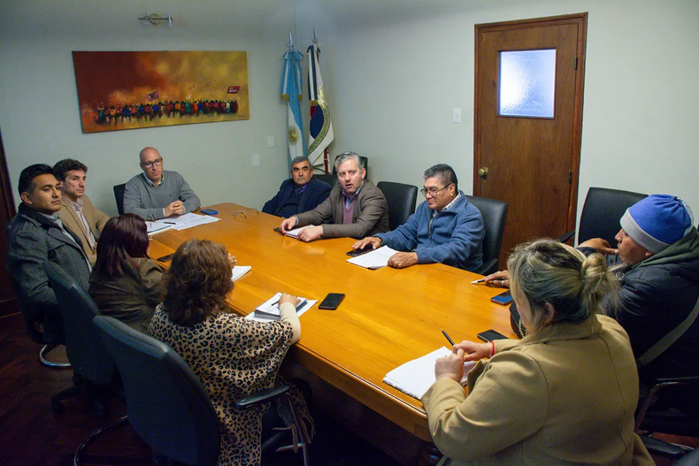 Reunión por paritarias.