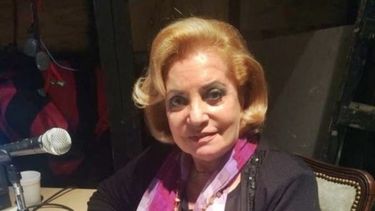 Falleció Nelly Trenti, la famosa locutora de Mirtha Legrand.&nbsp;