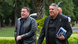 Chiqui Tapia y Pablo Toviggino.