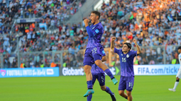 Argentina goleó 5 a 0 a Nueva Zelanda en el Mundial Sub 20.
