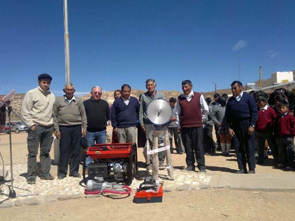 Entrega de equipamiento