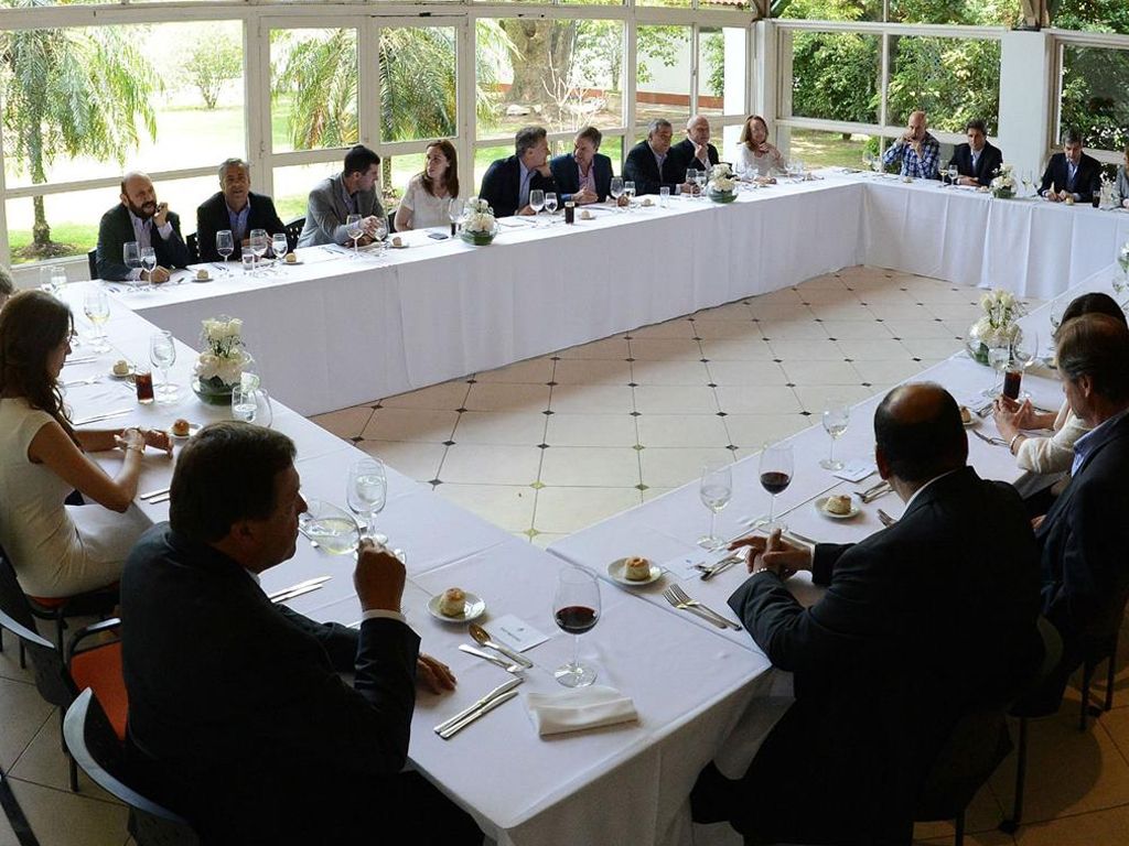Reunión de Macri y gobernadores
