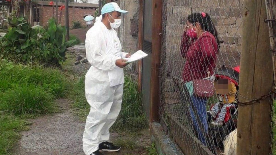 Megaoperativo en Alto Comedero.