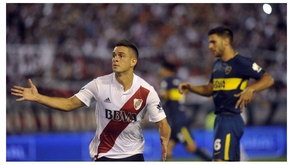 river se quedo con el primer superclasico gracias al gol de borre