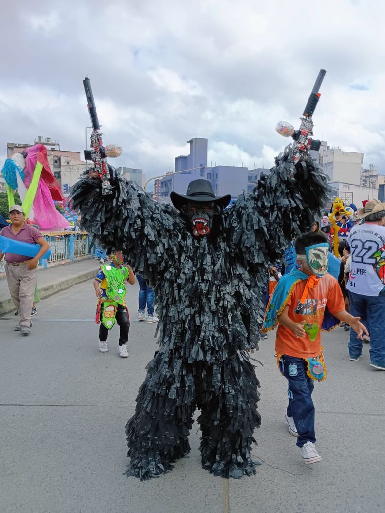 Carnaval de Flores a pleno en barrio El Chingo