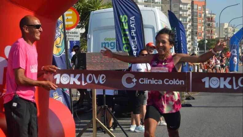 Miguel Maza ganó los 10K en una carrera en Mar del Plata