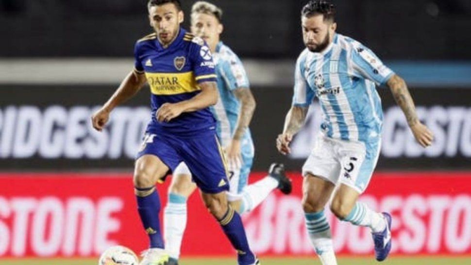 Esta noche juegan Boca y Racing.