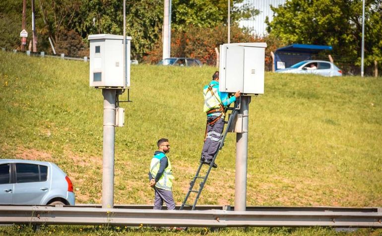 Las nuevas fotomultas en Vaqueros, Salta; ya está funcionando para disminuir las altas velocidades que se registran en la zona