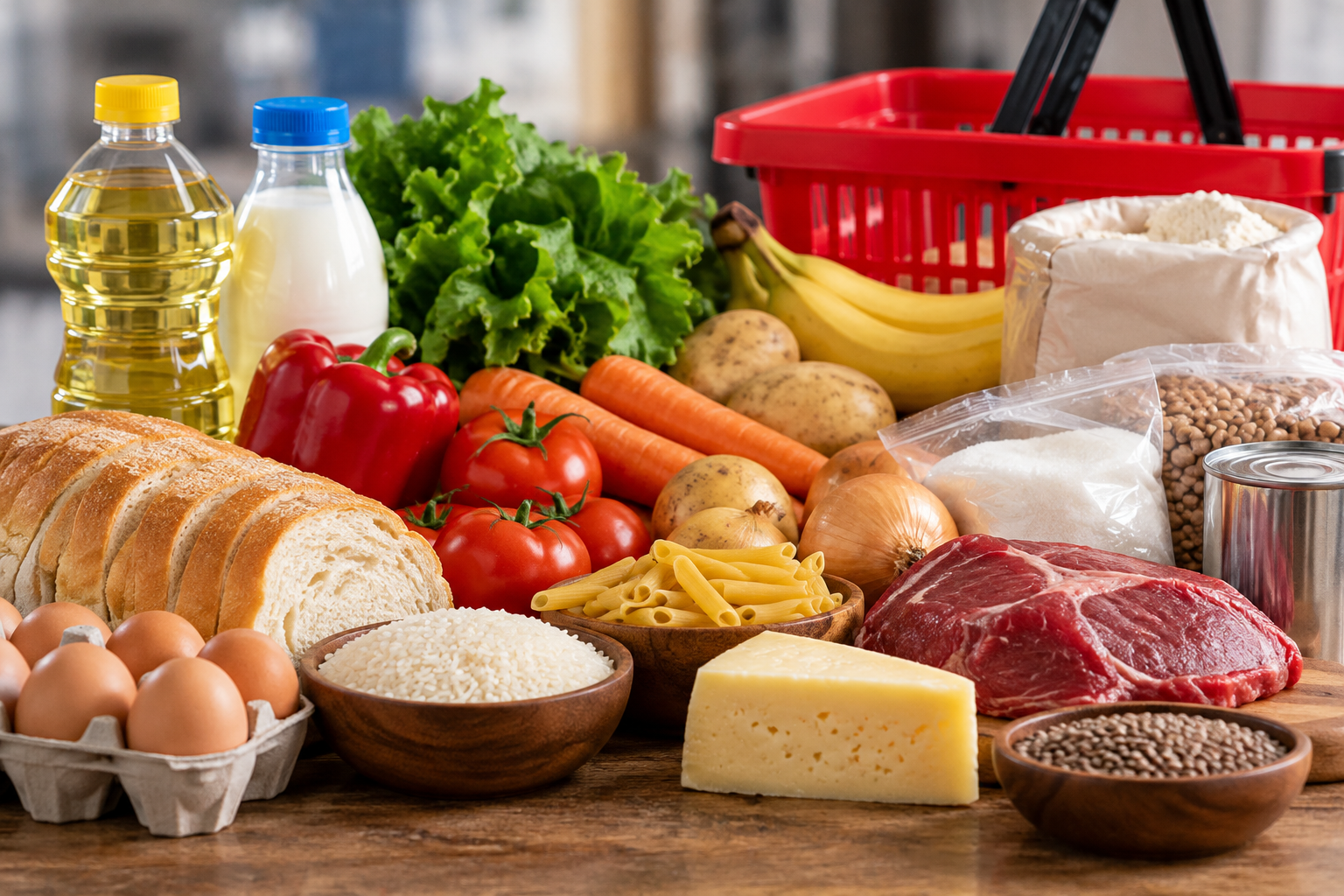 Los alimentos que más subieron.