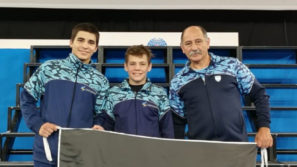 Finalizó el Mundial de trampolín para los jujeños Ferrari y Martín