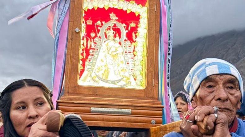 La Virgen de Punta Corral regresó a su santuario